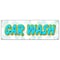 Signmission CAR WASH BANNER SIGN washing detail wax signs auto hand automatic self serve B-72 Car Wash - alternate 1